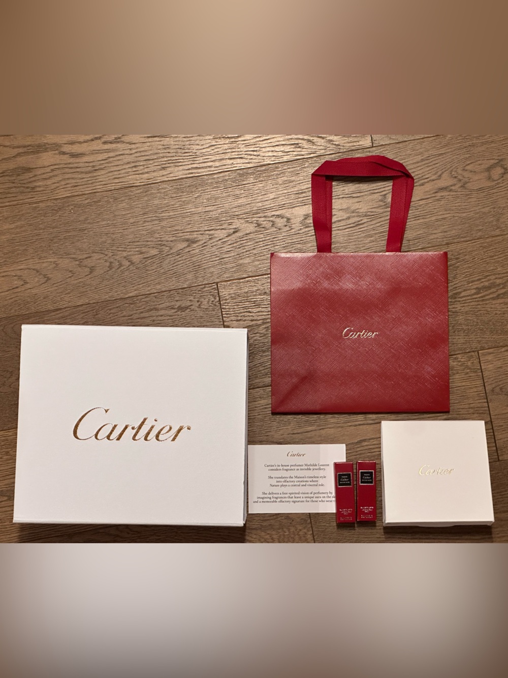 Cartier Gift Box set with 2 perfume